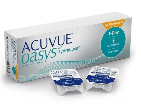 Acuvue Oasys 1-Day com Hydraluxe Astigmatismo