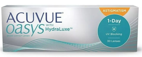 Acuvue Oasys 1-Day com Hydraluxe Astigmatismo