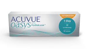 Acuvue Oasys 1-Day com Hydraluxe Astigmatismo