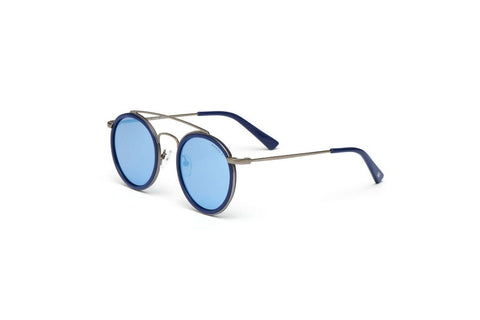 Oculos KYPERS BR005 Prata Lente Azul Tam 47