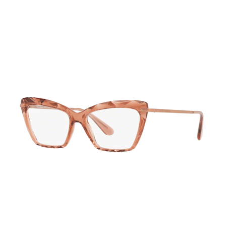 Dolce & Gabbana DG5025 3148 Rosa Transparente Lente Tam 53