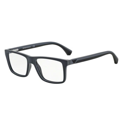 Óculos de Grau Emporio Armani EA3034 5229 Preto Fosco Lentes Tam 55