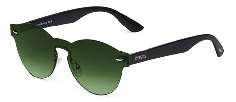 Oculos KYPERS LU003 Preto Lente Verde Escuro Degradê Tam 49