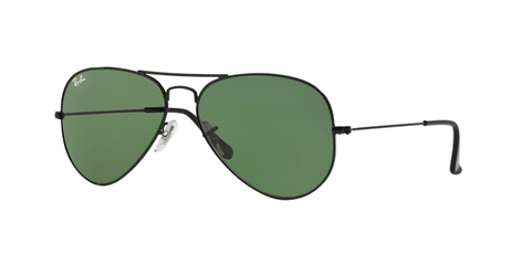 Ray-Ban RB3025L L2823 Preto Lente Verde Tam 58